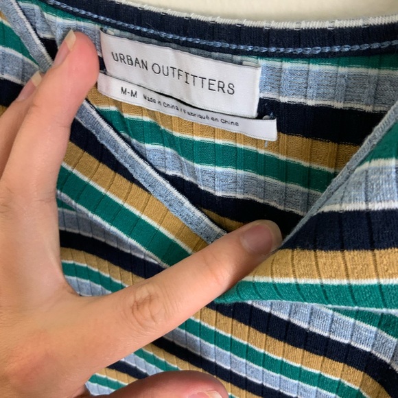 Urban Outfitters Maddie Tie-Strap Striped Dress - Picture 4 of 8